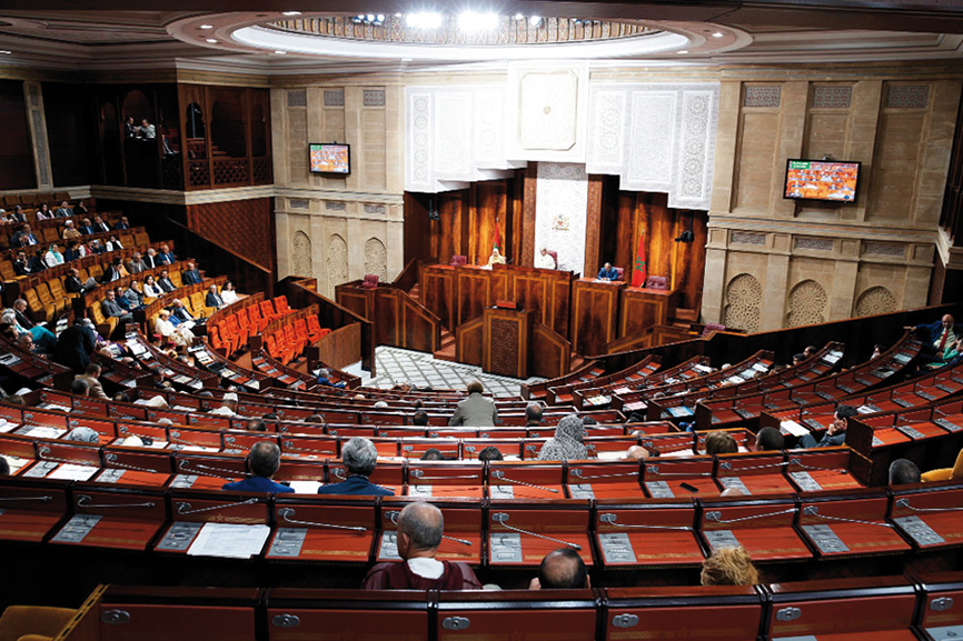 الحكومة تعرض مشروع قانون المالية على البرلمان من اجل التصويت عليه